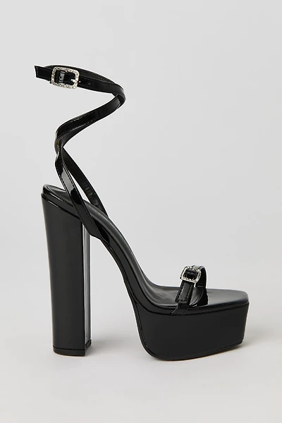 Strappy Platform Heel