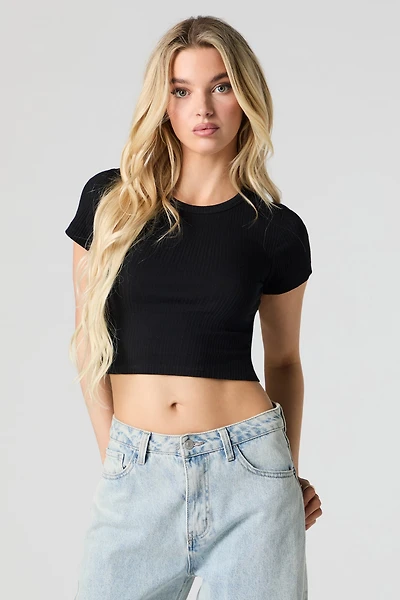 Ribbed Baby Tee
