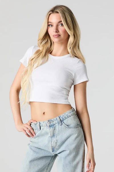 Ribbed Baby Tee