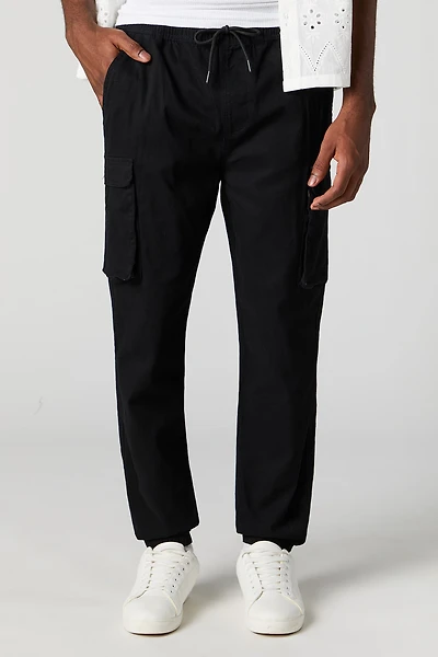 Drawstring Cargo Jogger