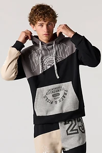 New York Colourblock Fleece Hoodie