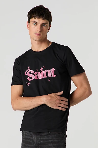 T-shirt à imprimé Saint