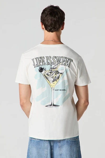 Cherry Embroidered T-Shirt