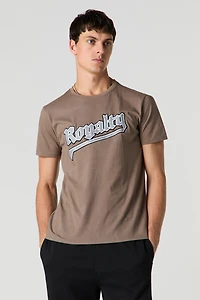 Royalty Twill Embroidered T-Shirt