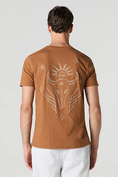 Cowgirl Embroidered T-Shirt