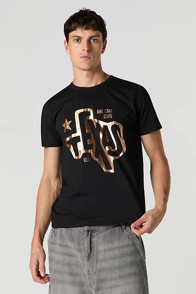 T-shirt à imprimé Texas