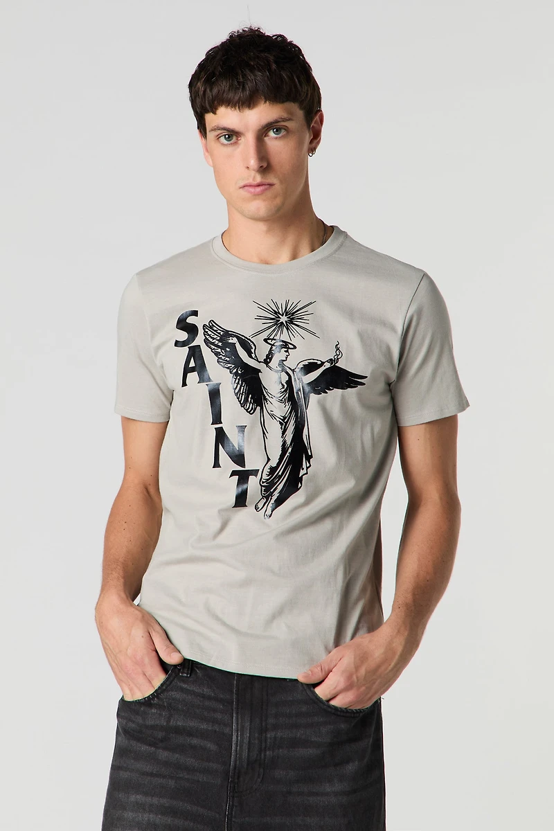 T-shirt à imprimé Saint