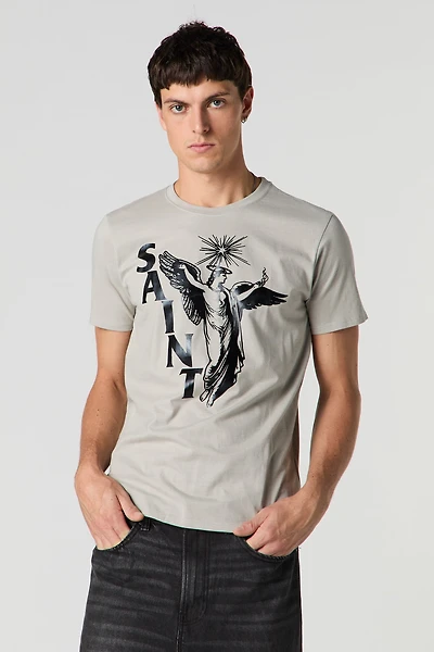 T-shirt à imprimé Saint