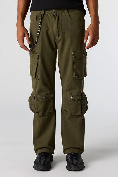 Cargo Pant with Chain
