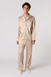 Pantalon de pyjama en satin