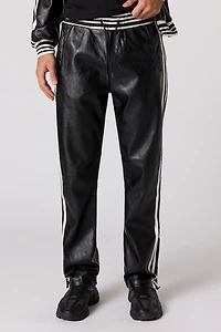 Pantalon en similicuir ray