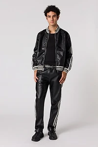Pantalon en similicuir ray
