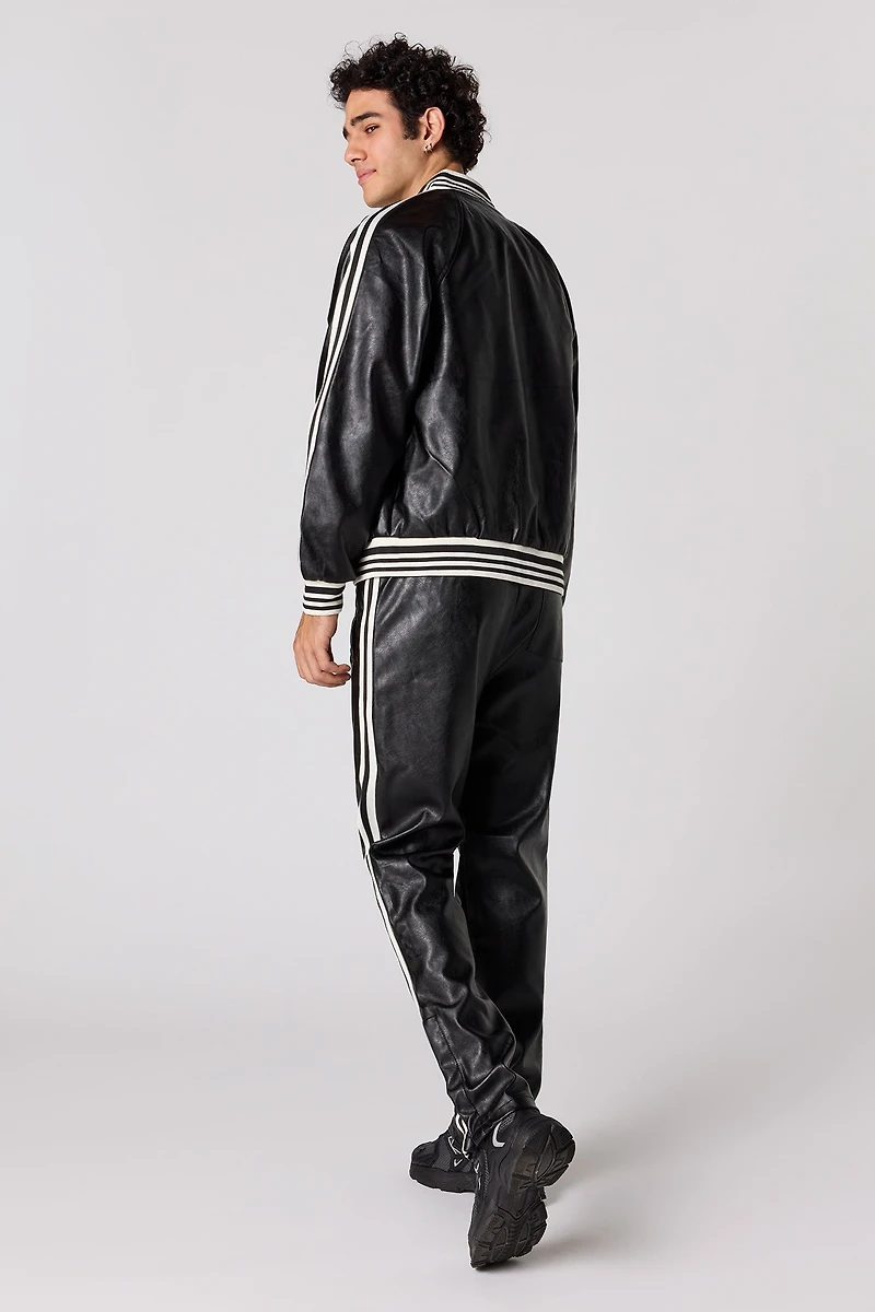 Pantalon en similicuir ray