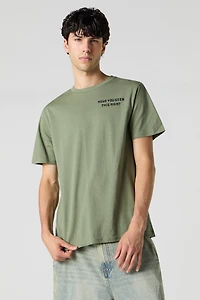 T-shirt à imprimé Man