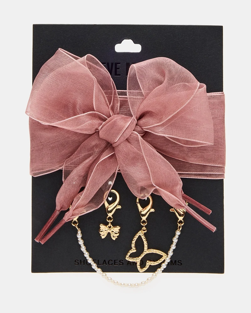 SHOE LACES AND CHARMS