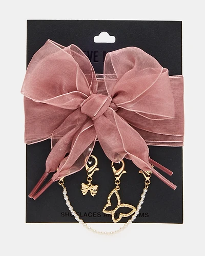 SHOE LACES AND CHARMS