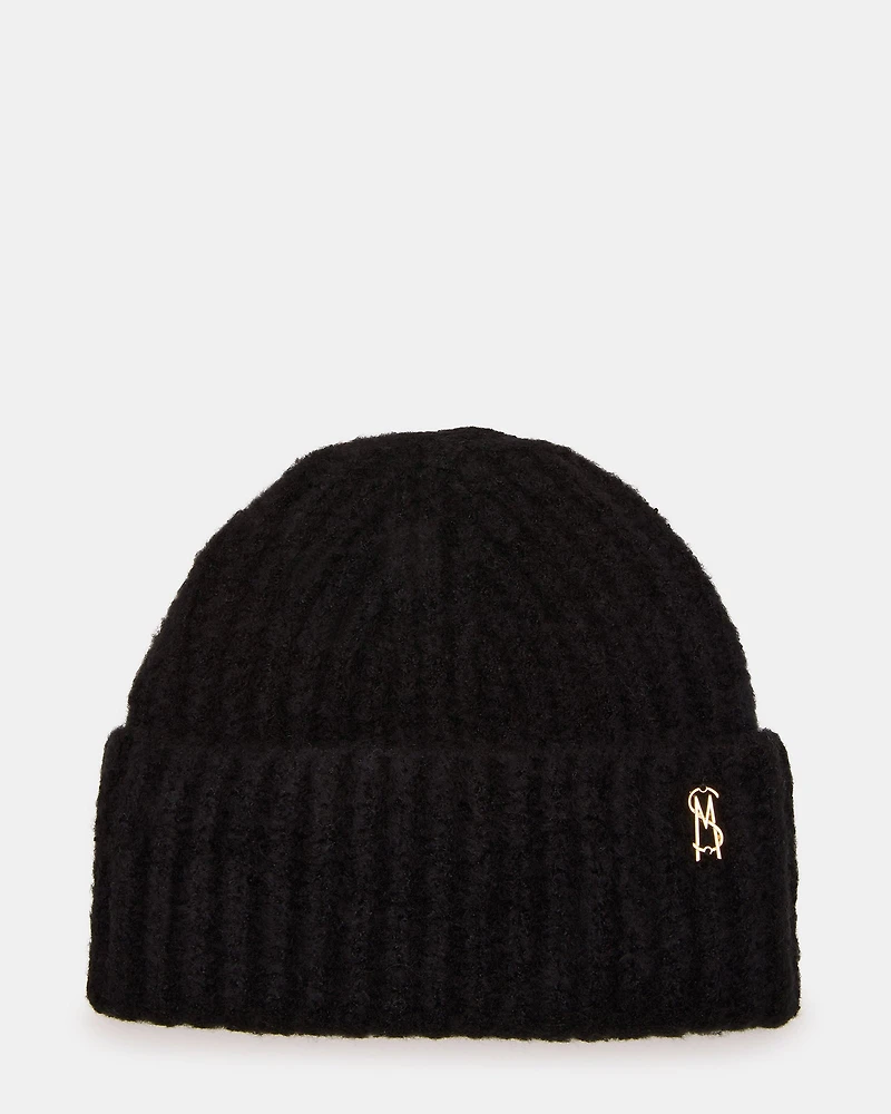 LOGO BEANIE BLACK