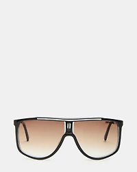 STEFFAN SUNGLASSES BLACK/WHITE