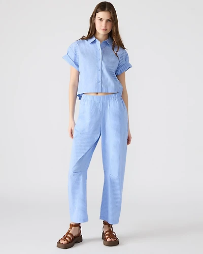 SAELYN PANT BLUE/WHITE
