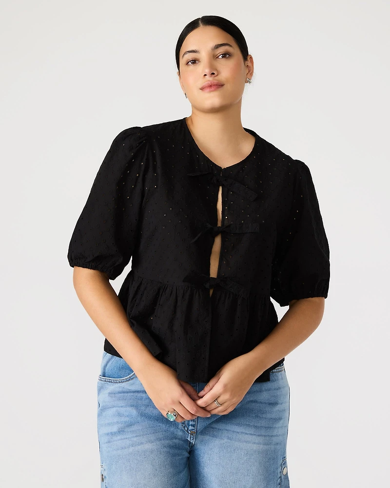 PAULA TOP BLACK