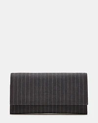 JULIANA BAG GRAY PINSTRIPE