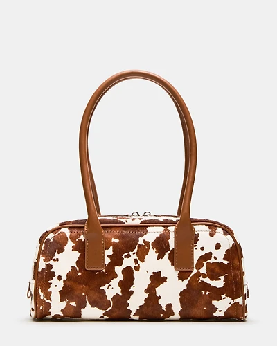 ANISE BAG BROWN COW PRINT
