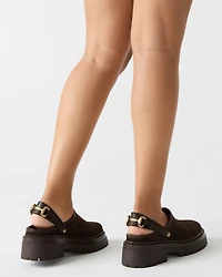 ERBA FAUX FUR BLACK LEATHER