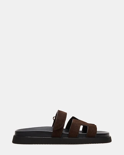 MAYVEN CHOCOLATE BROWN SUEDE