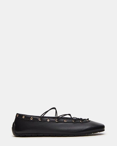 POINTE BLACK LEATHER