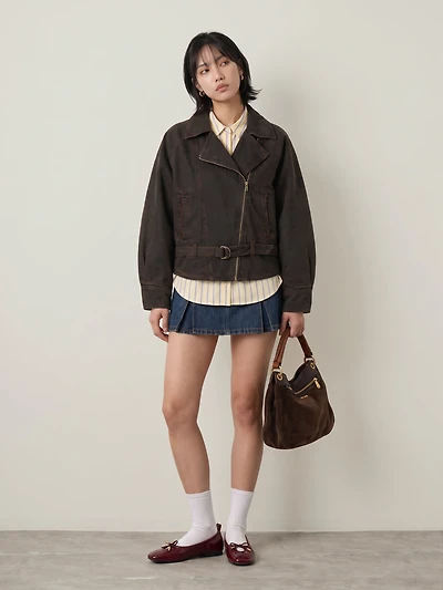 80's Bomber Trucker Jacket