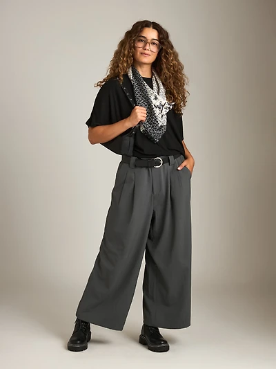 Seamed Cocoon Top