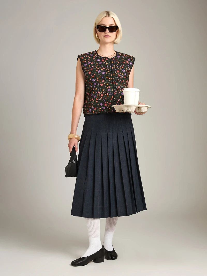 Garden Party Quilted Vest