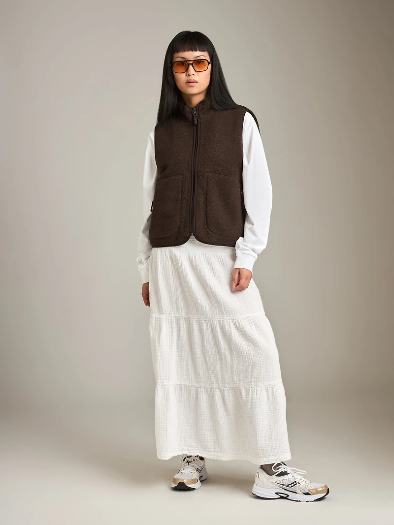 Maren Fleece Zip Vest