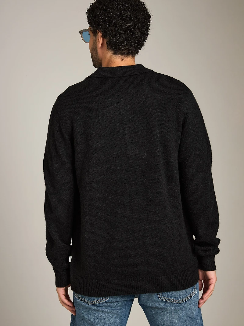 Mohair Button Up Knit