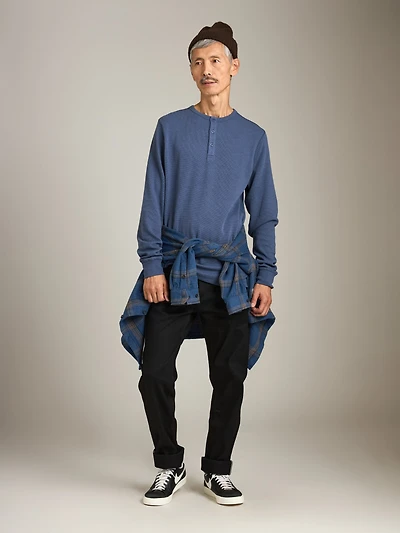 UB244 Tapered Stretch Selvedge - Black