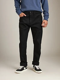 UB244 Tapered Stretch Selvedge - Black