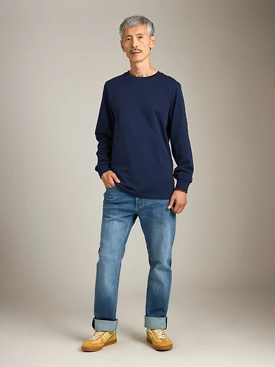 Performance Denim Plus Straight - Alpine Indigo