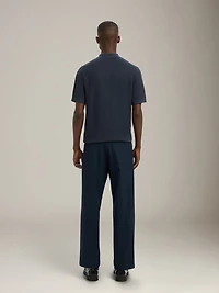 Cran Knit Zip Polo