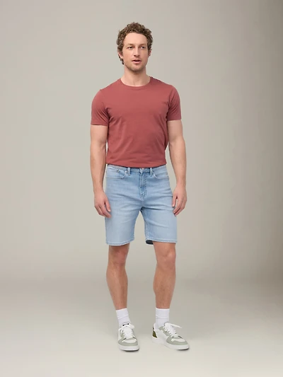 Performance Denim+ Relaxed Shorts