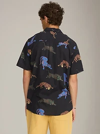 Big Cat Cuban Shirt