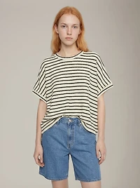 Striped Boxy Top
