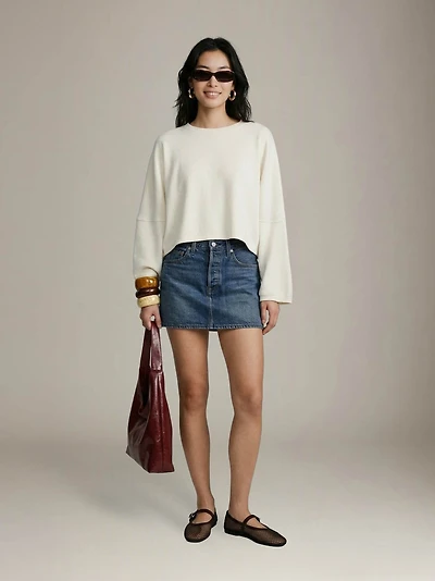Scuba Crop Top