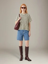 Striped Boxy Top