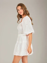 Bloomfield Smocked Top