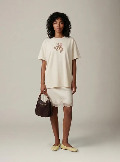 Hold Your Horses Embroidered T-Shirt