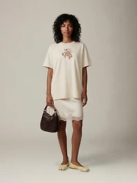 Hold Your Horses Embroidered T-Shirt