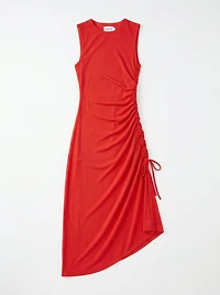 Rosa Drawstring Midi Dress