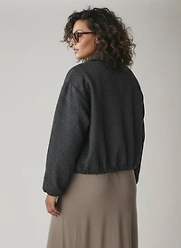 Alberte Herringbone Bomber