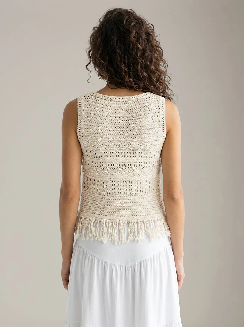 Alix Fringe Vest