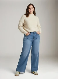 NCE Relaxed Wide Leg Jeans - Daydreamer